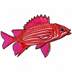 Fishes Embroidery Design 9 Fishes Embroidery Design 9